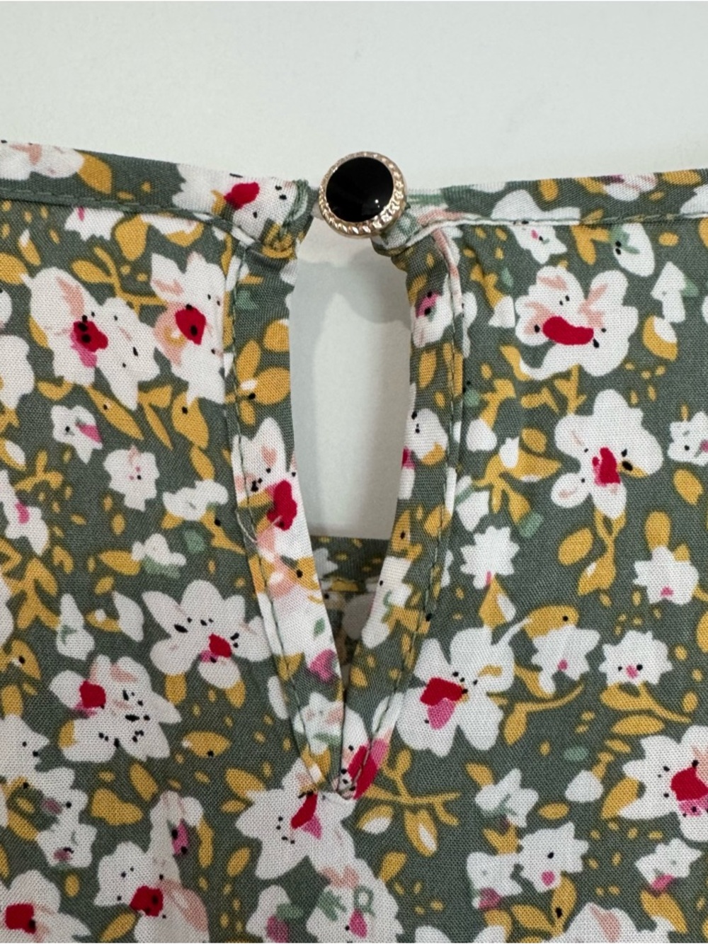 Grecerelle Floral Boho Midi Dress – Size XL - Flowy - Elastic Waist - Picture 7 of 13